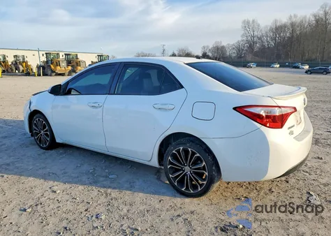 2014 Toyota Corolla L z USA, uszkodzony, nr VIN 2T1BURHE3EC034688